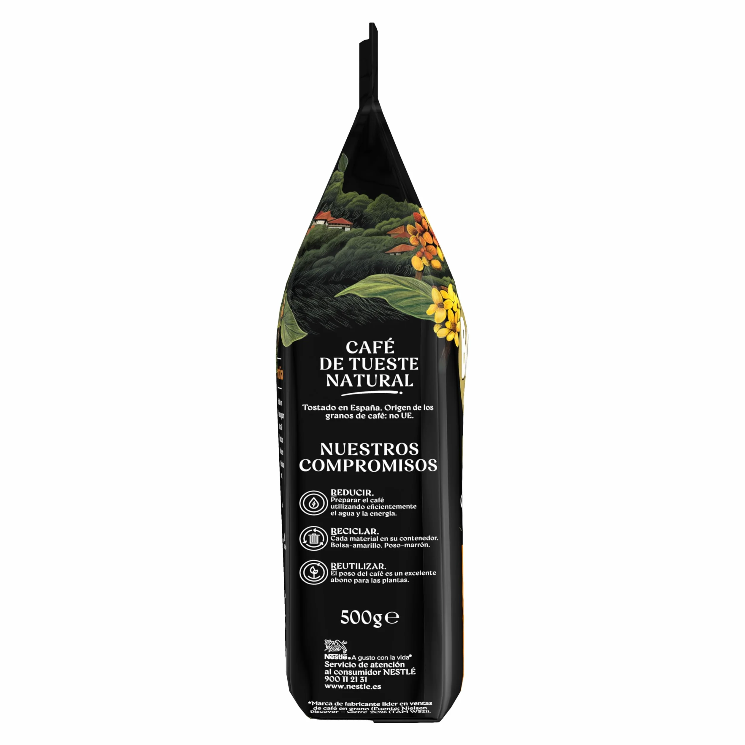 Bonka Café Grano Colombia 500g, intensidad 8