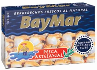 Berberechos Frescos BAYMAR X 5 Und