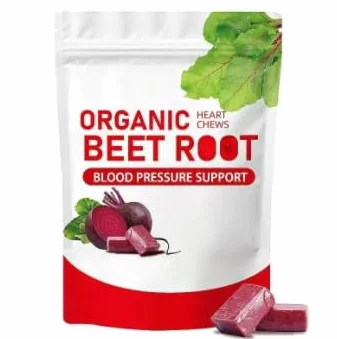 Remolacha orgánica, prensada en frío, soluble en agua, remolacha cruda altamente concentrada | Mezcla de bebidas superalimentarias | Sin OGM, apto para veganos
