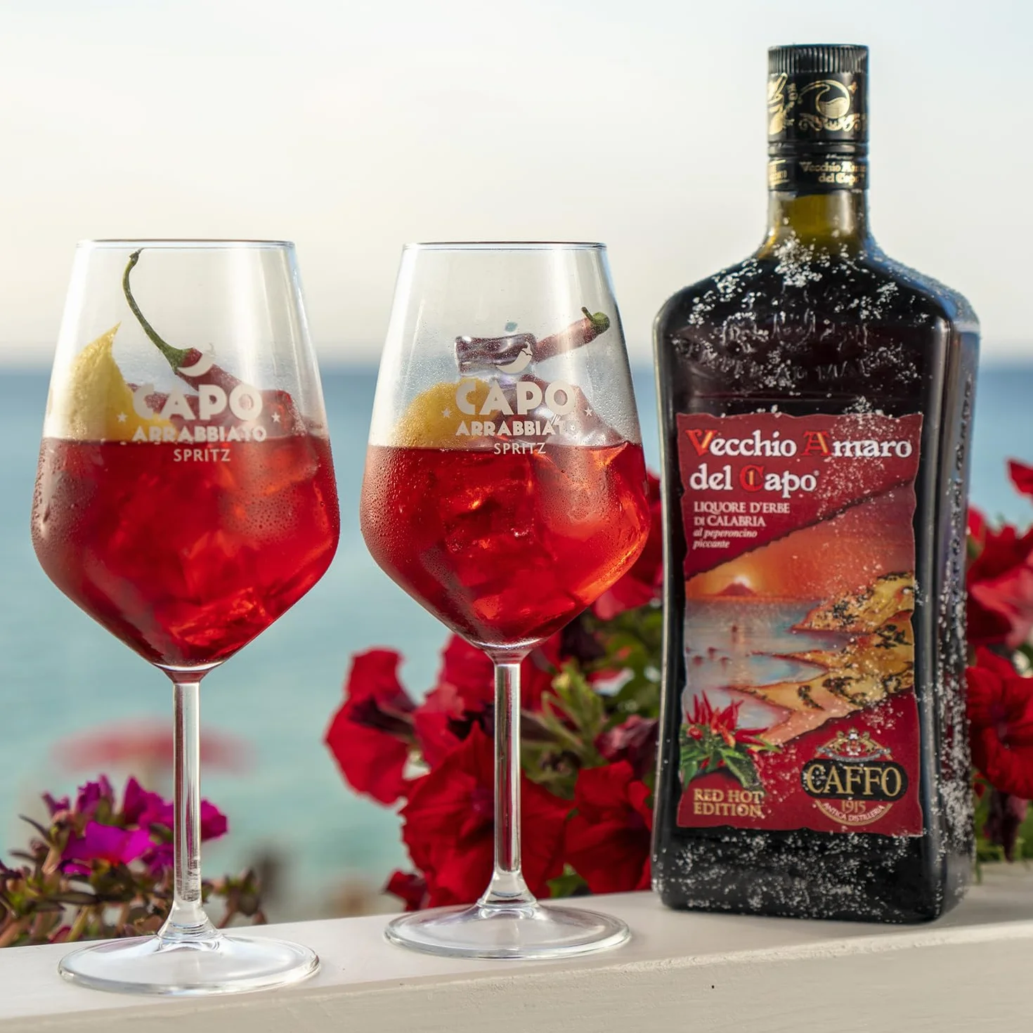 Vecchio Amaro del Capo Caffo Liquore Red Hot Edition 35% Vol. 0,7l