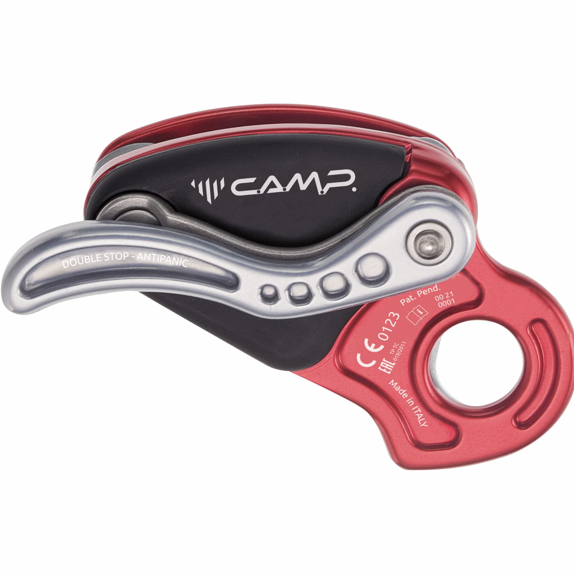 CAMP Druid Descensor autofrenado Rojo Talla única