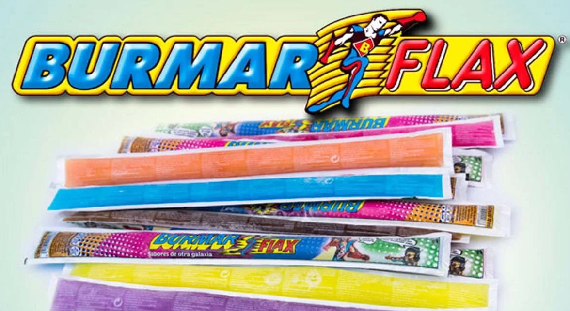 PACK 2 - Polo Flax Burmar 135 ml | Caja 48 Unidades | Golosina Líquida para Congelar | Sabores Cola, Lima, Naranja, Limón, Fresa y Tropical