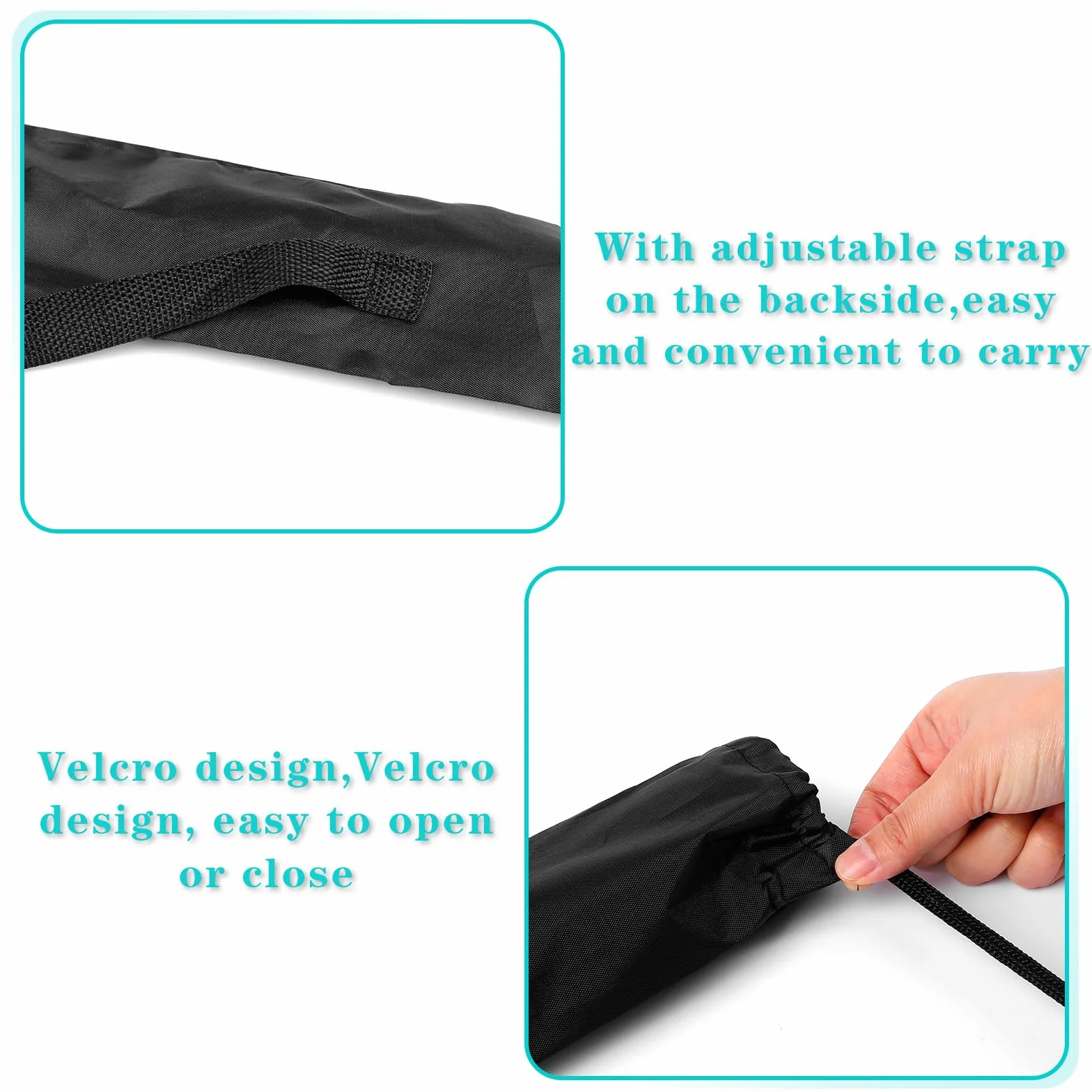 Funda para palo de billar 35 pulgadas, funda suave para tacos de billar, bolsa de transporte de almacenamiento