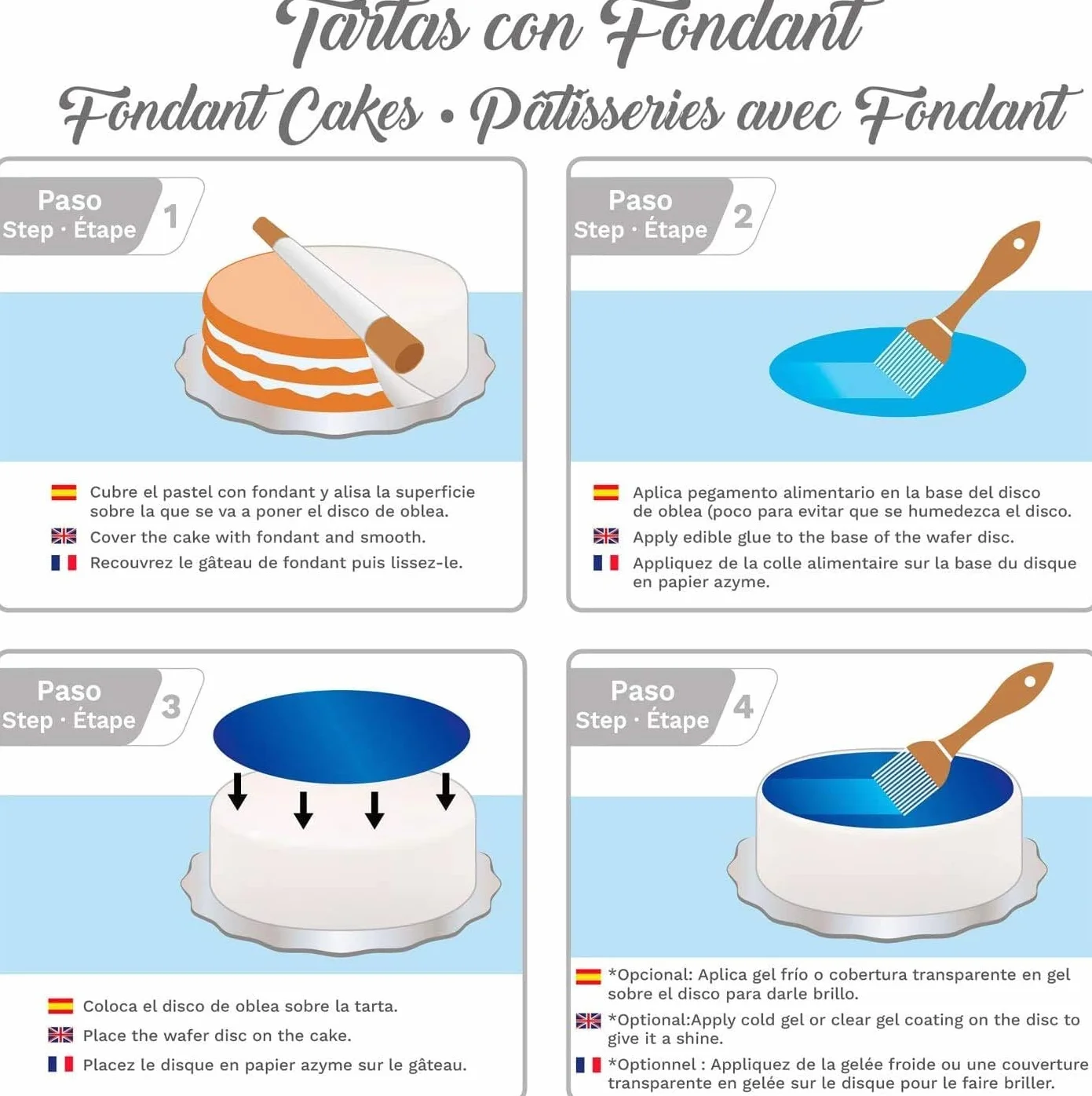 dekora Decoración Comestible de Tartas de Cumpleaños Infantiles Oblea Mini Balones Futbol, 3,4 cm