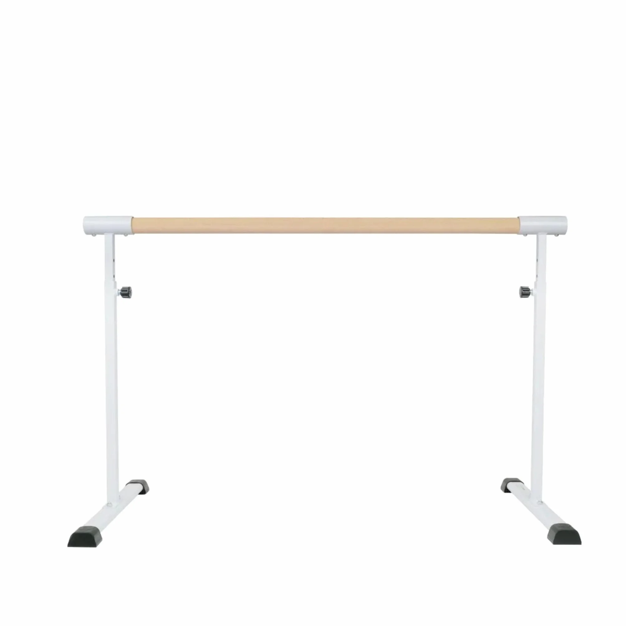 Barra elástica portátil para ballet Cannons UK, 1,1 m, altura ajustable 85-105 cm, pies antideslizantes