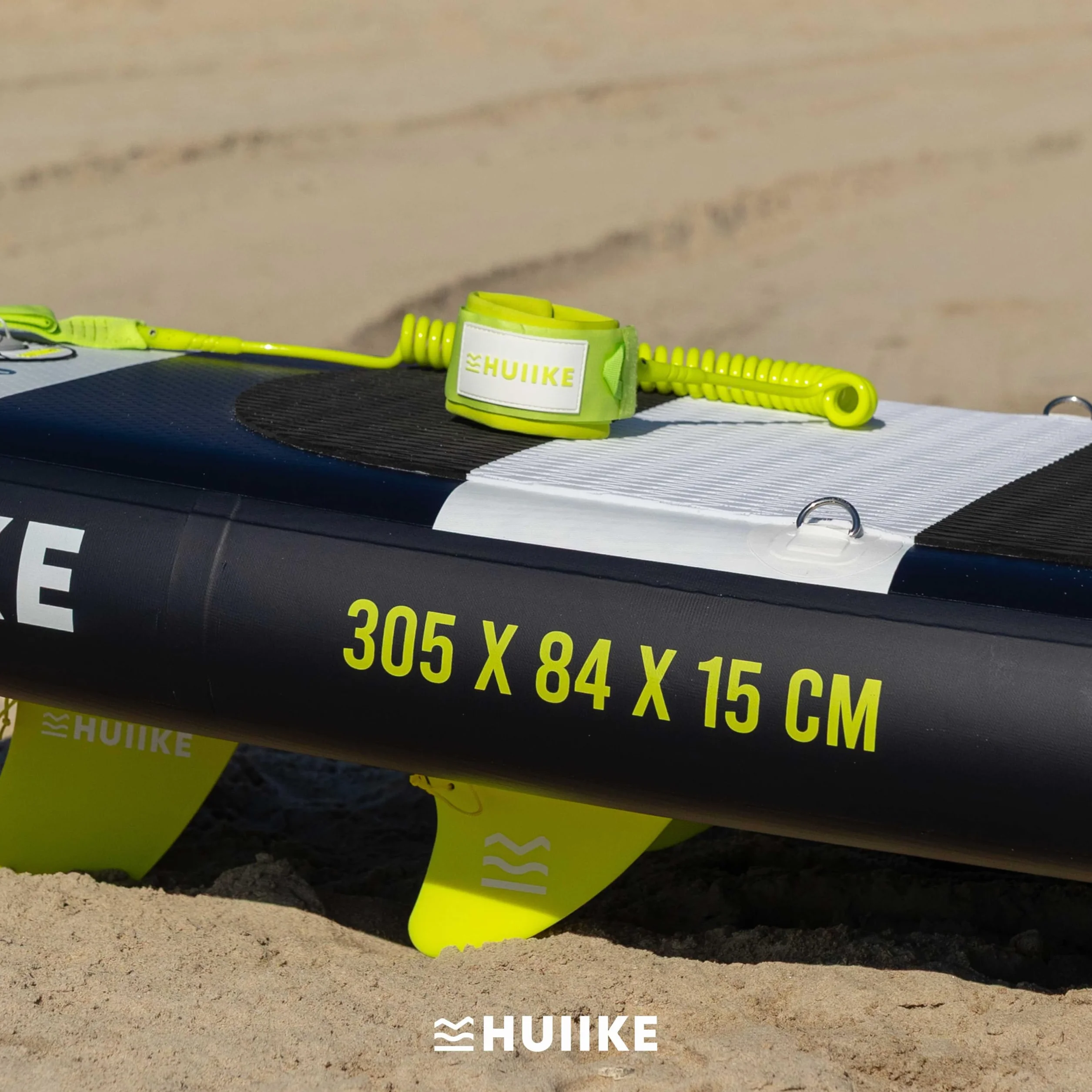HUIIKE Leash Paddle Surf Ajustable en Espiral Giro 360º Accesorios SUP Correa Stand Up Paddle Board