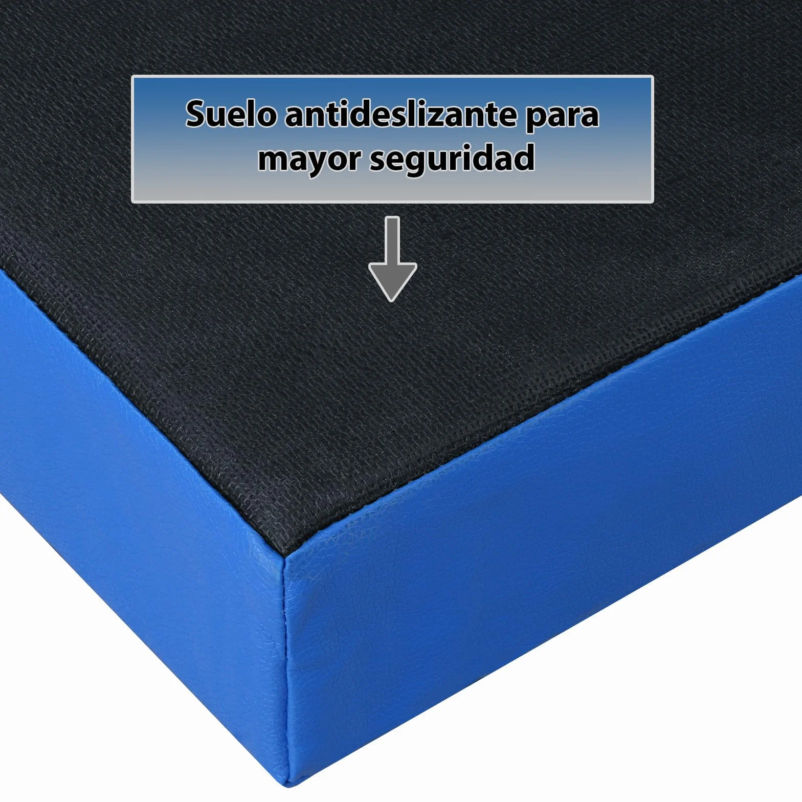 ALPIDEX Colchoneta Gimnasia 200 x 100 x 8 cm Esterilla Antideslizante Densidad 20