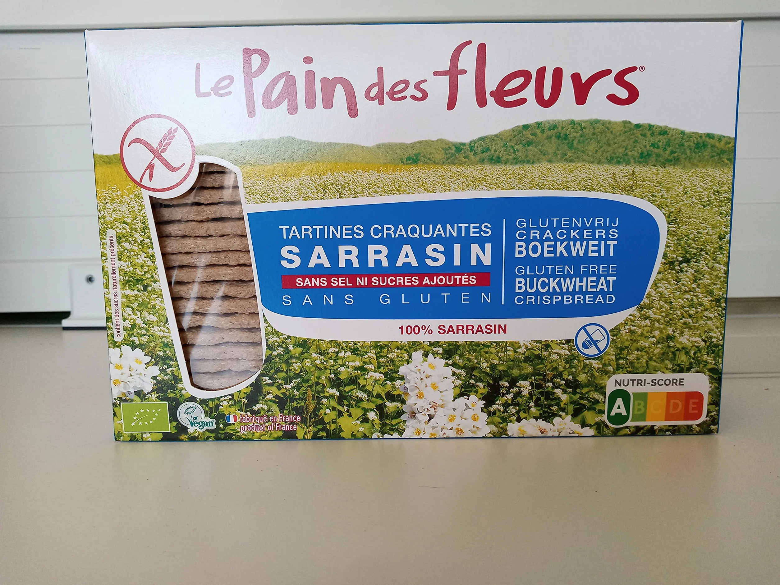 Le Pain des Fleurs Lpdf Tostadas Crujientes Trigo Sarrace Bio - Sin G/S/A 300 g