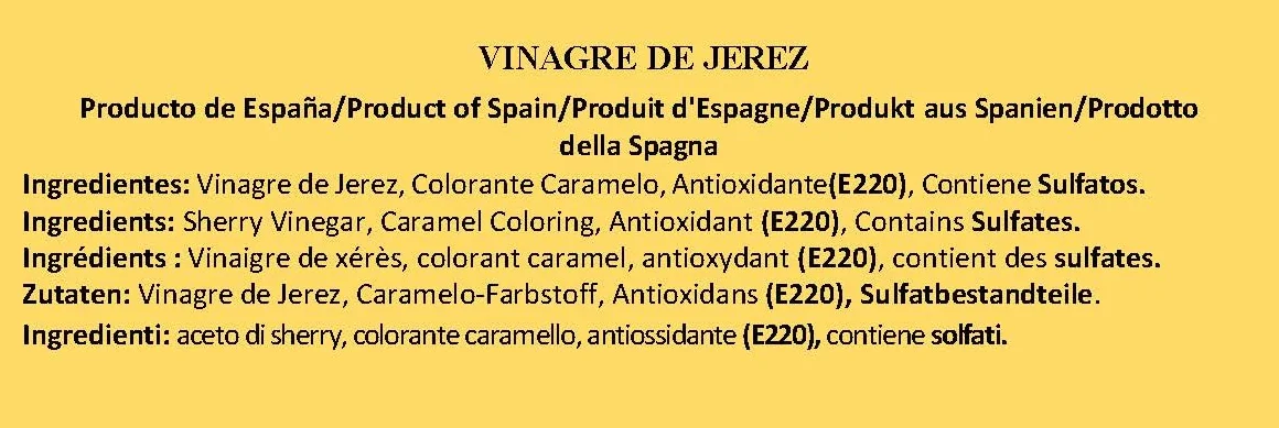 Capirete | Vinagre de Jerez Reserva | Gran Capirete 50 años | 250 ml