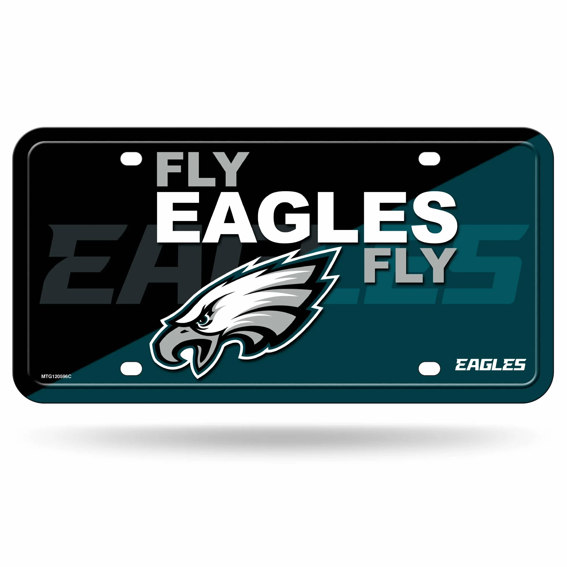 Rico Industries NFL Philadelphia Eagles Metal Tag 12 x 6