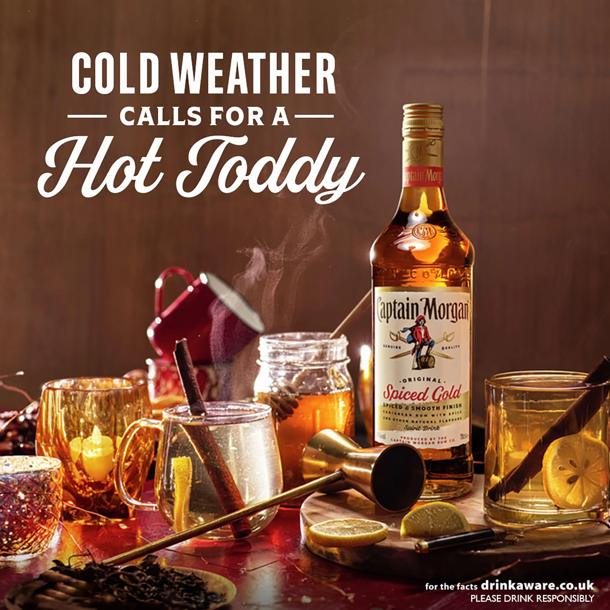 Captain Morgan Spice Gold Ron - 1000 ml