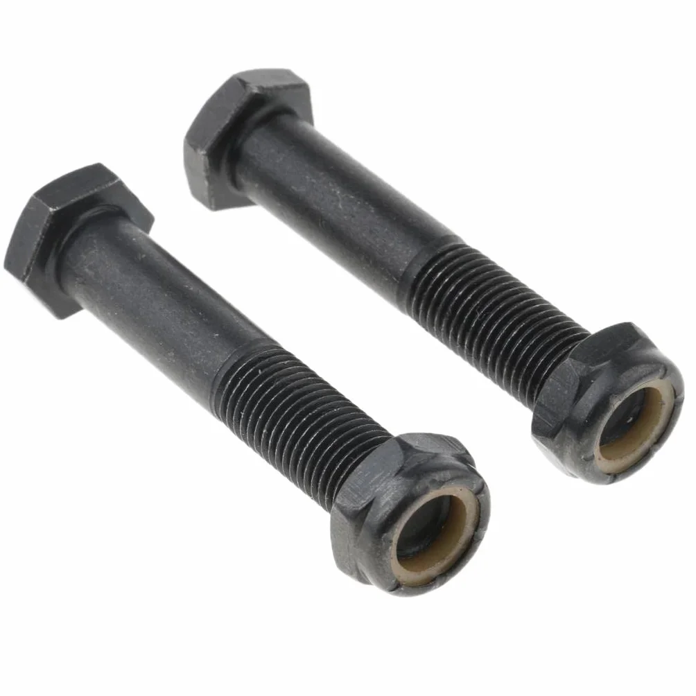 Juego de 2 tornillos de repuesto para monopatín Kingpin Longboard M10 x 65 mm