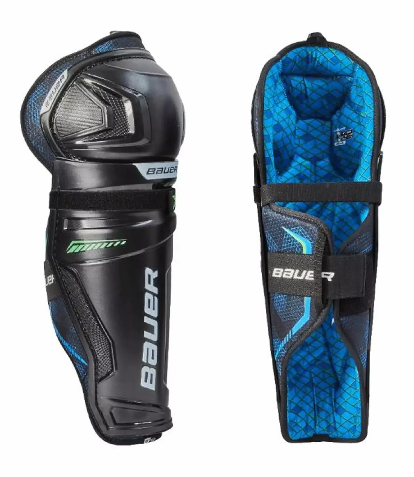 Bauer Espinilleras S21 X Junior Hockey sobre hielo