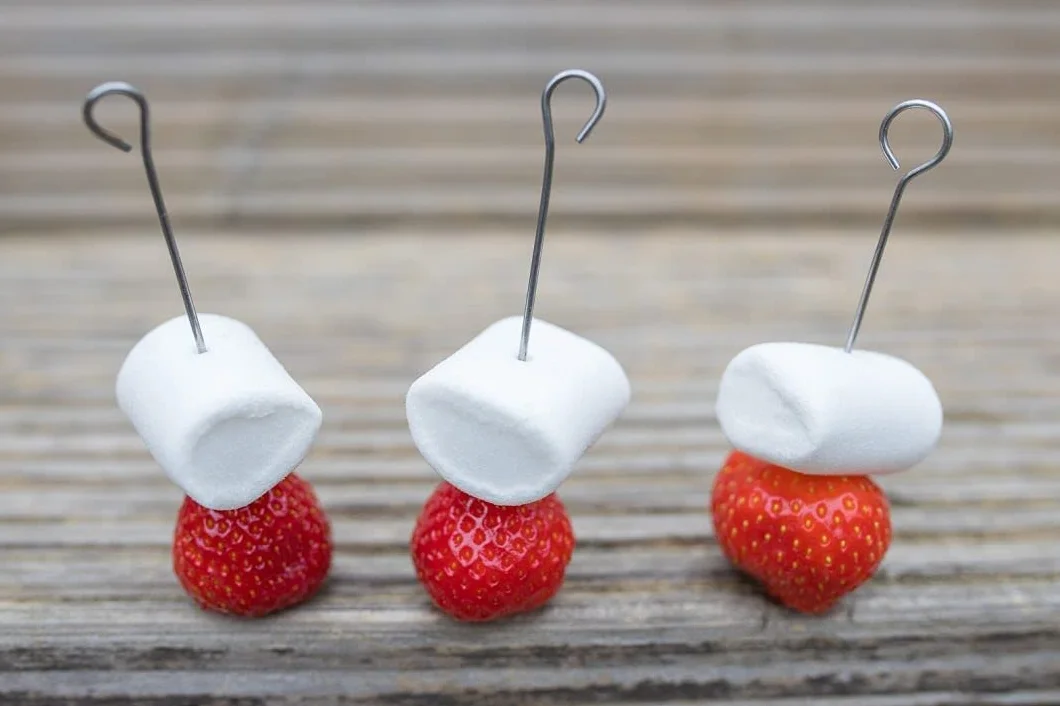 Rocky Mountain Marshmallows Classic 2x300g, dulces tradicionales americanos para asar en la hoguera, a la parrilla o al horno, 2x300g