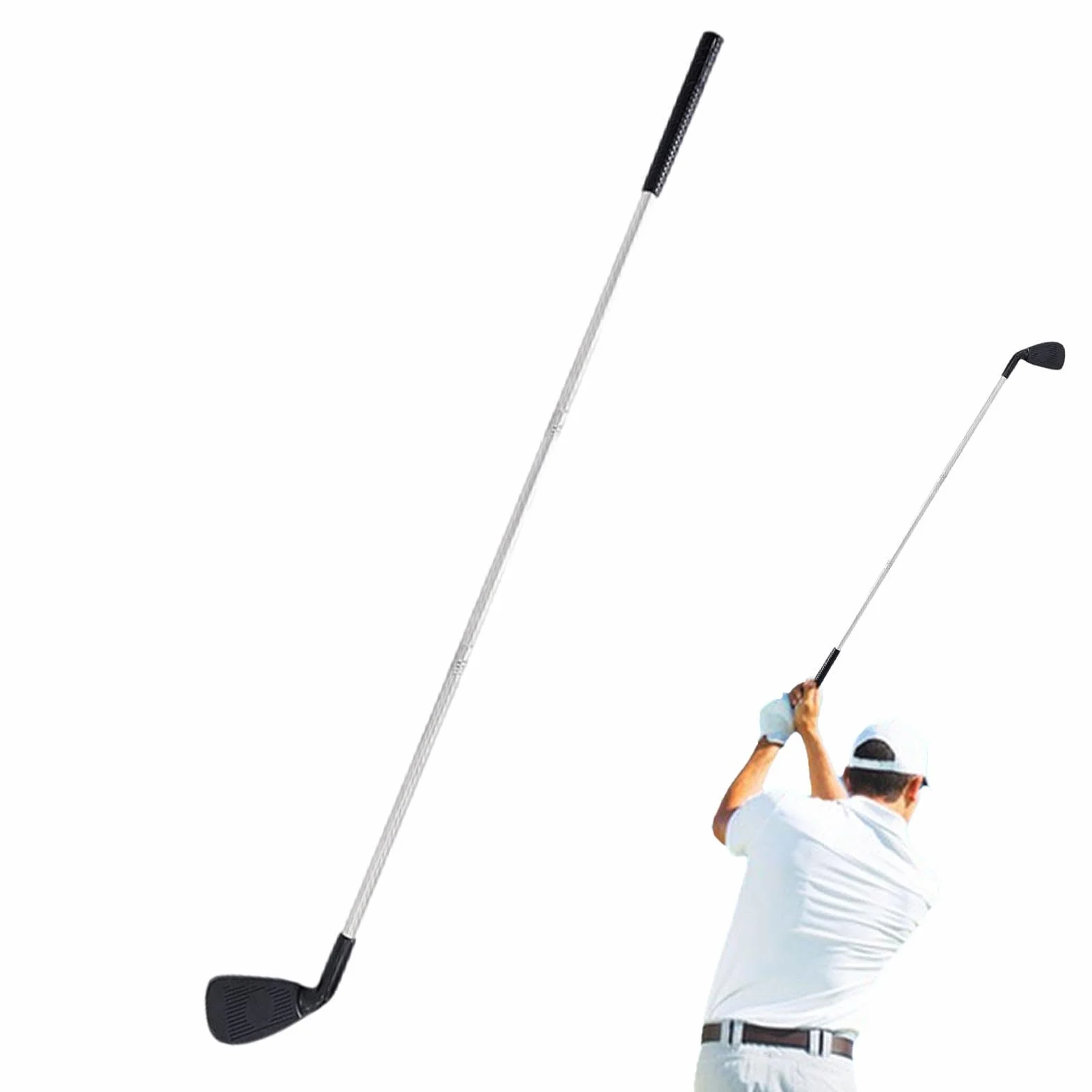 Putter de Golf para Hombres y Mujeres, Diestros y Zurdos - Palo Largo de Ejercicio