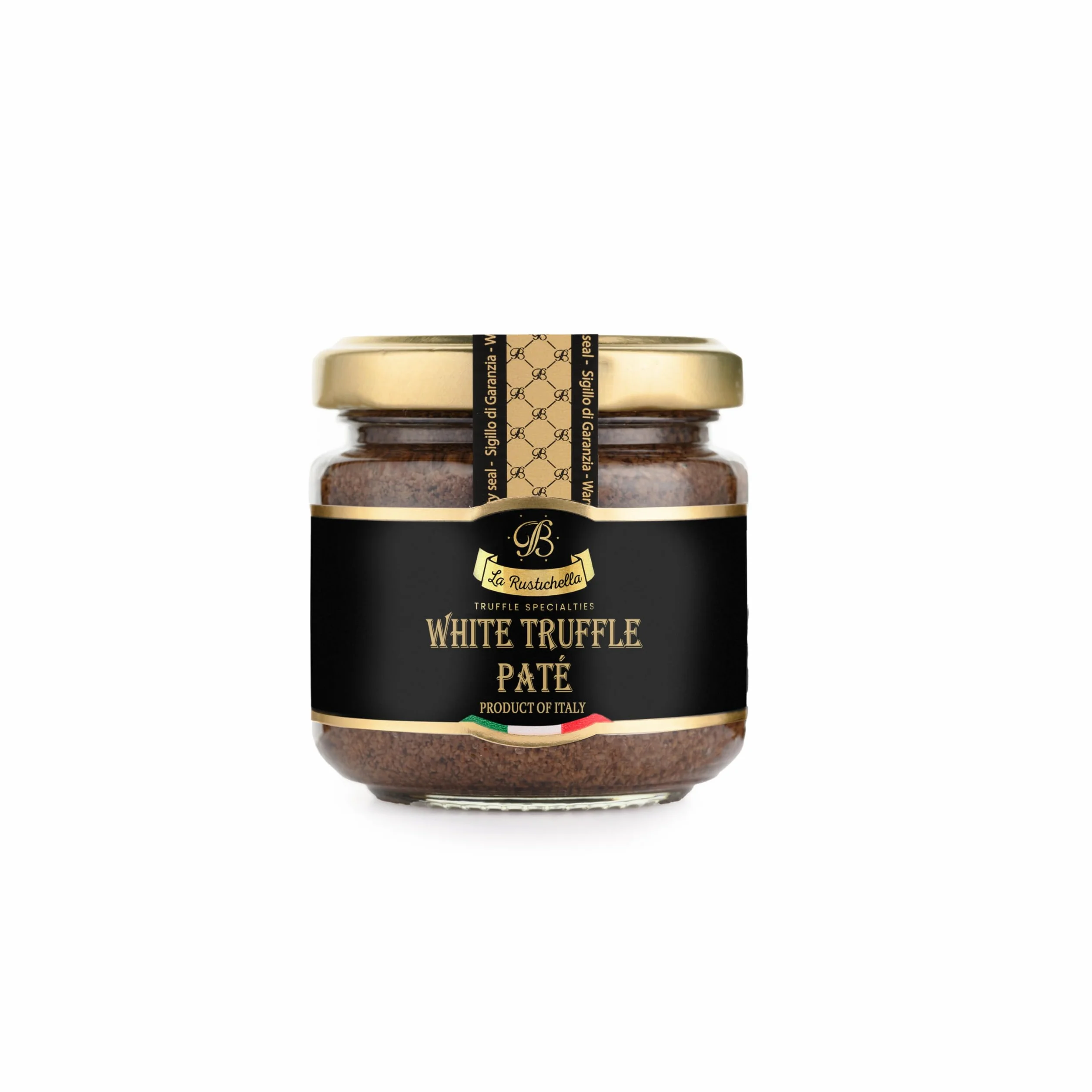 La Rustichella - Set Pate Trufa Negra 90g , Pate Trufa Blanca 90g & Carpacho Trufa Negra 90g Vegano , Sin Gluten , Sin Colesterol - Delicias Italianas