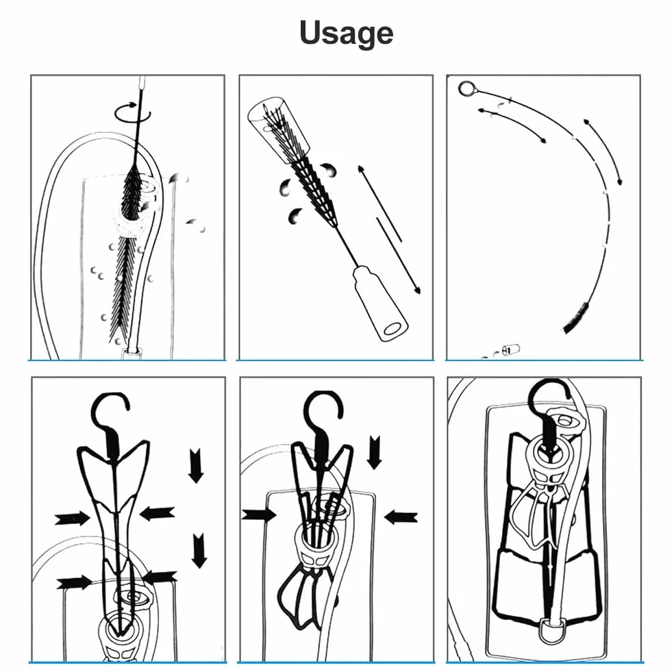 Kit de Limpieza para Vejiga de Agua de Hidratación