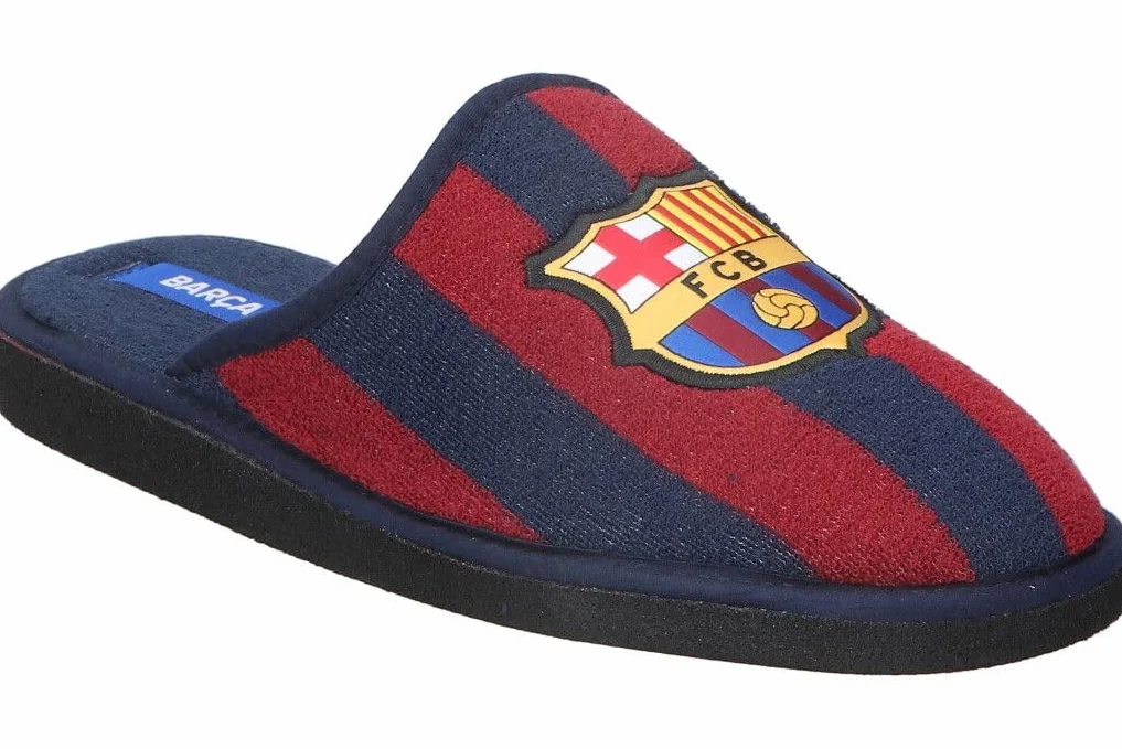 MARPEN SLIPPERS Zapatillas de Casa Hombre Verano Barcelona FC Oficiales Antideslizantes Suela EVA Lavables