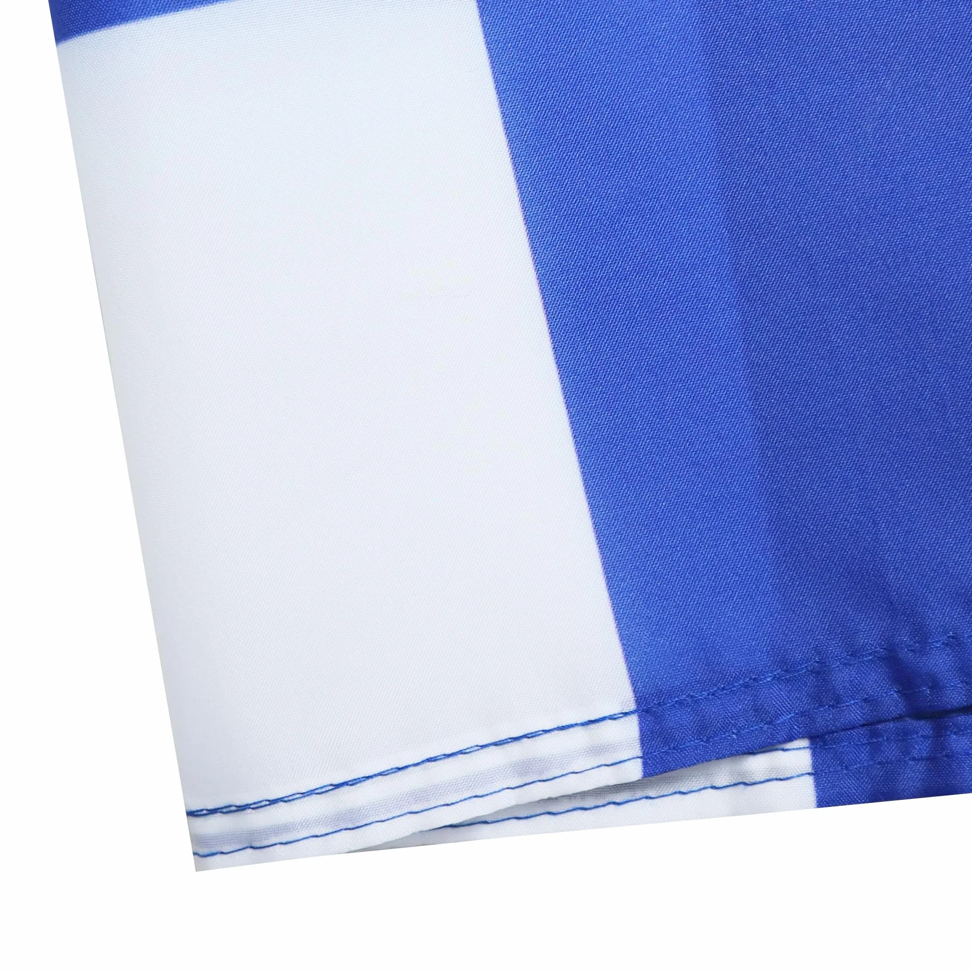 Bandera a Cuadros Azules y Blancos 250x150 cm de Carreras Automóviles 100% Poliéster