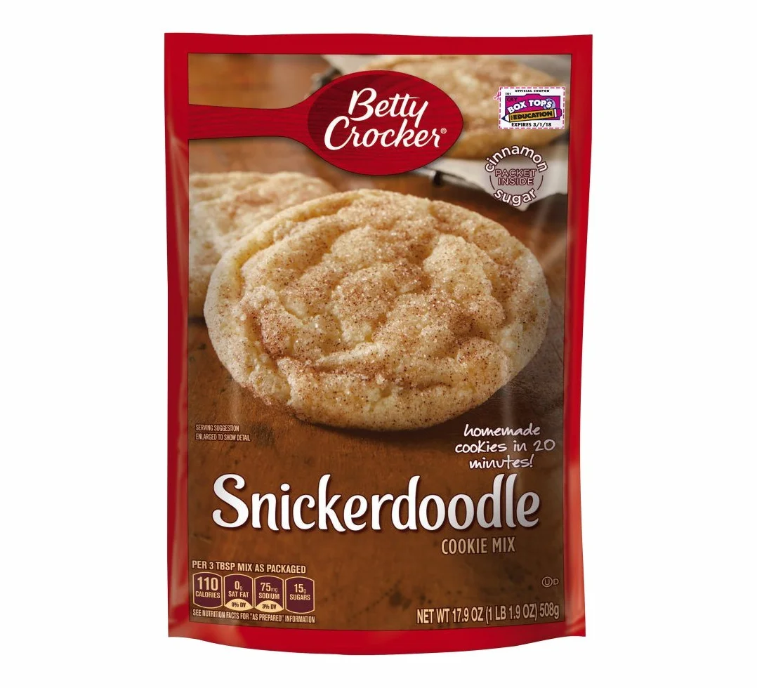 Betty Crocker Mezcla de galletas Snickerdoodle
