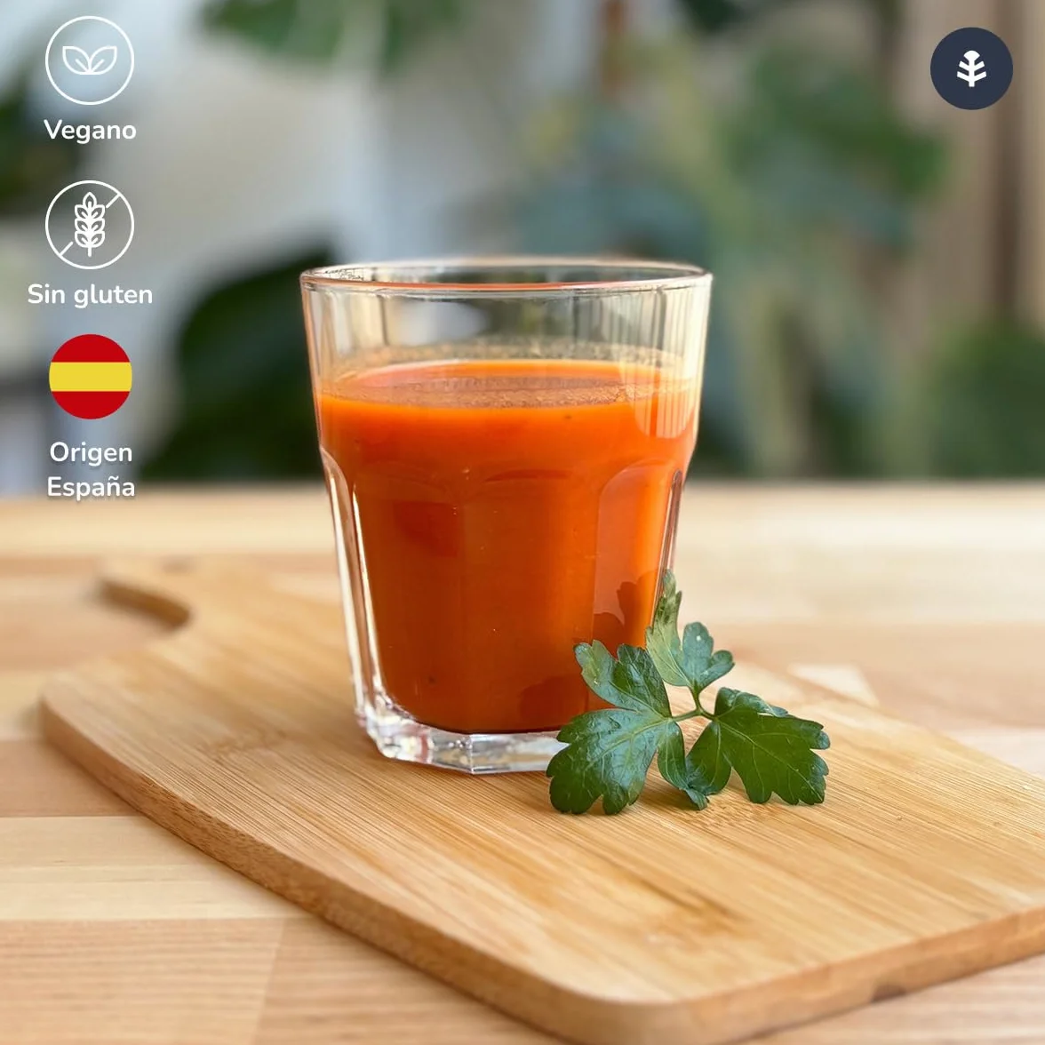 PLANETA HUERTO Pack 6x Gazpacho Tradicional Ecológico 1L – Gazpacho andaluz con AOVE bajo en calorías