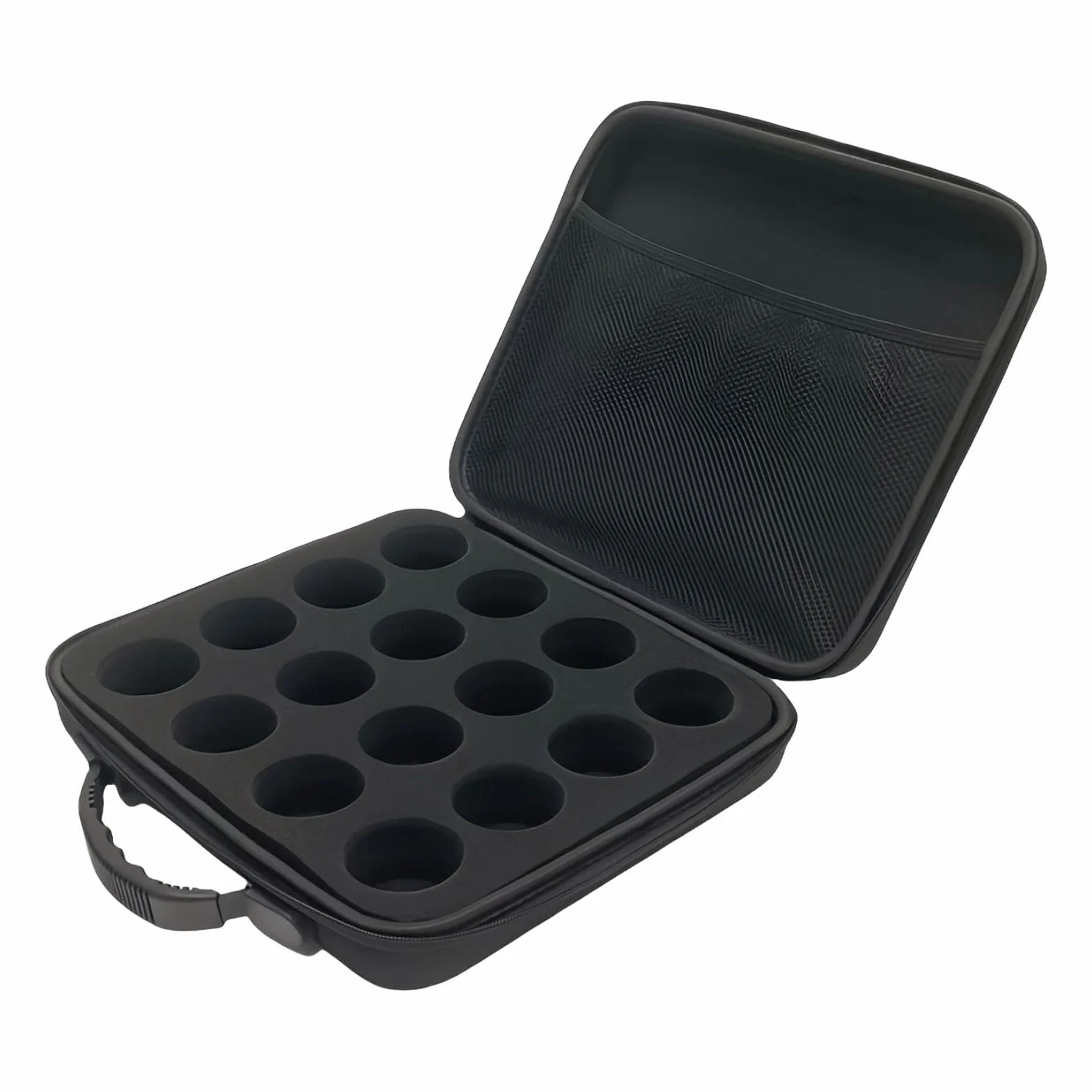 Harilla Estuche de Transporte para Bolas de Billar, Caja de Almacenamiento, Ligero, Cremallera, Acolchado