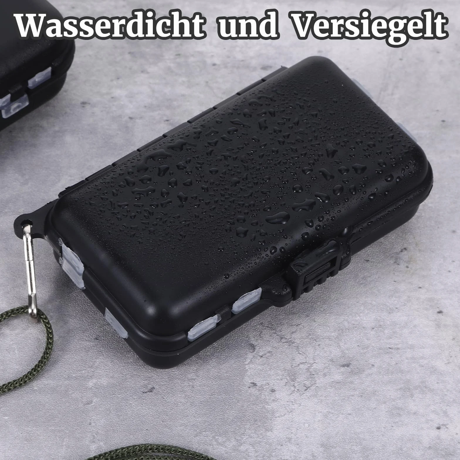 Maletín de pesca mini accesorios cebo 7 compartimentos 9 compartimentos