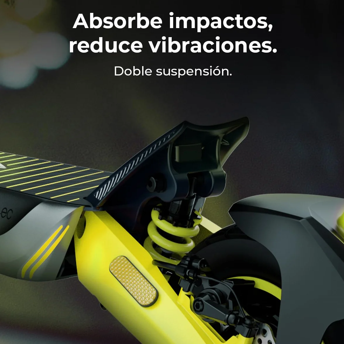 Cecotec Bongo Serie V Patinete Eléctrico Homologado 2200W 70km 10" Doble Suspensión Frenos Disco e-ABS App