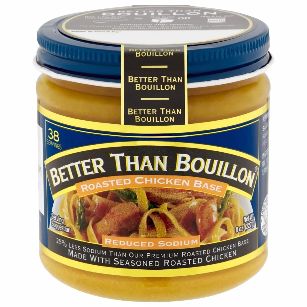 Better Than Bouillon Chicken Base Reduced Sodium 8oz