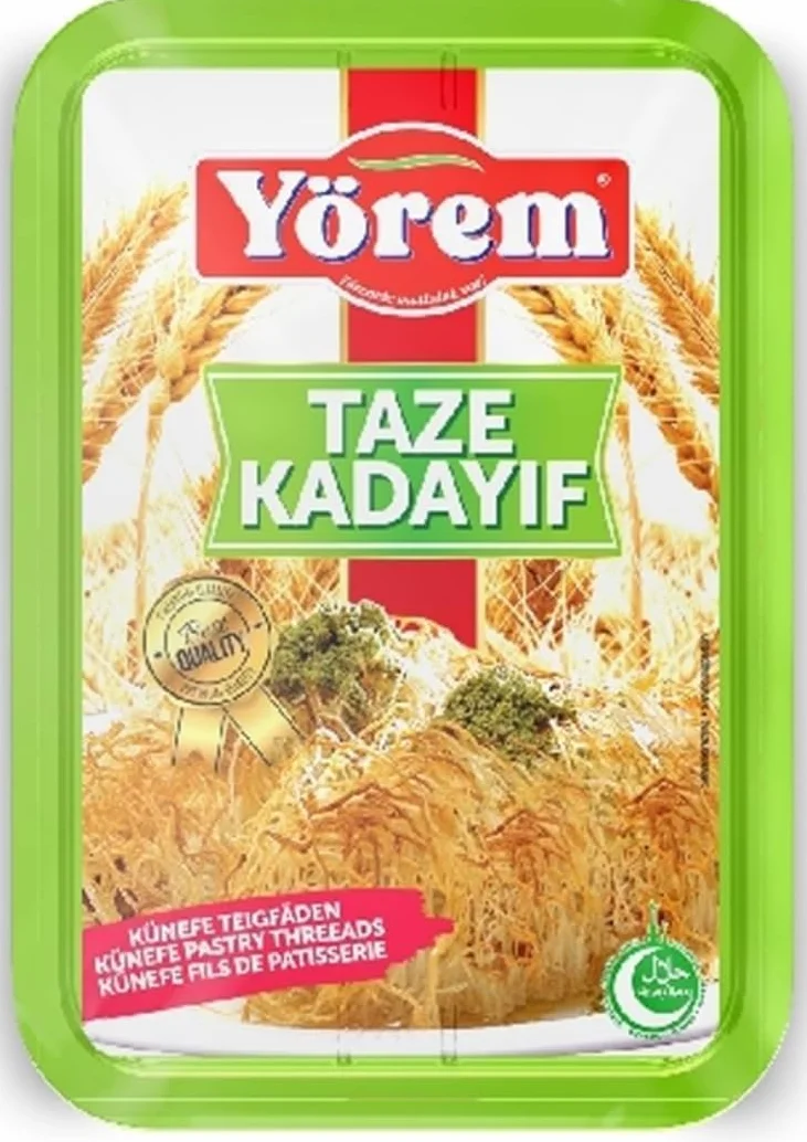 Oz Kadayıf - Hilos de masa (400 gramos, 5 unidades, con Pufai Grocery)