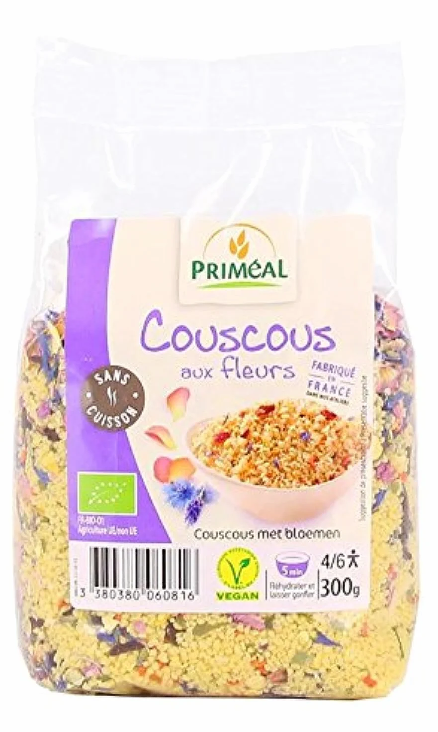 Primeal Couscous Con Flores 300 G 300 G - 100 g