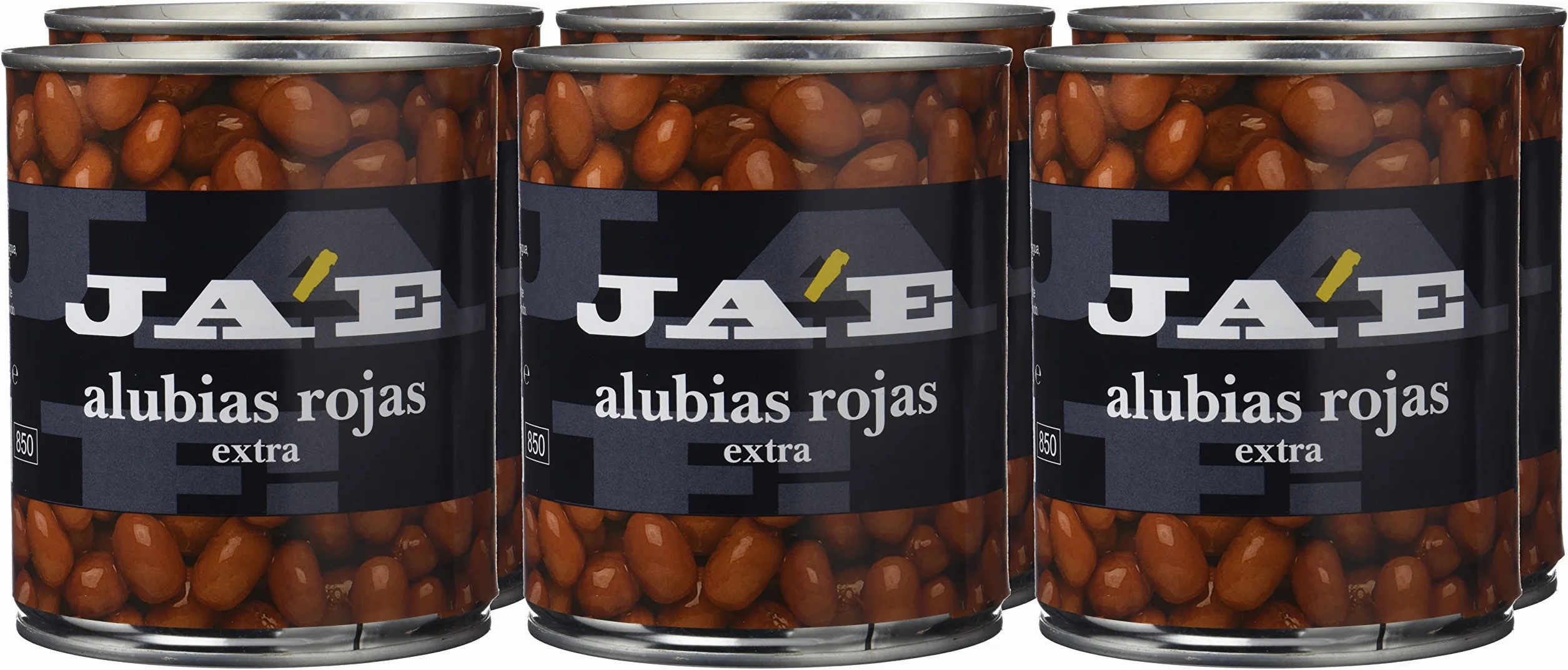 Alubia Roja Legumbre Cocida - Paquete de 6 x 500 gr