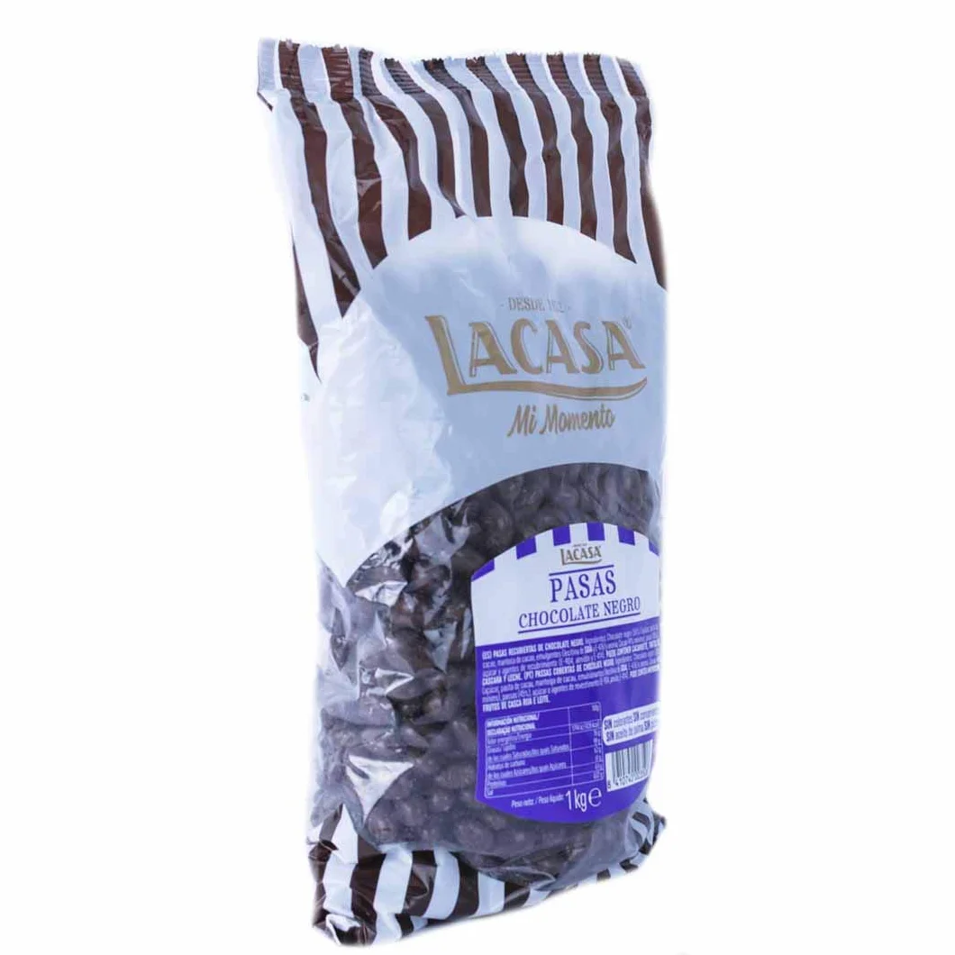LACASA Pasas chocolate negro 1kg - Jujuca - Jujuca