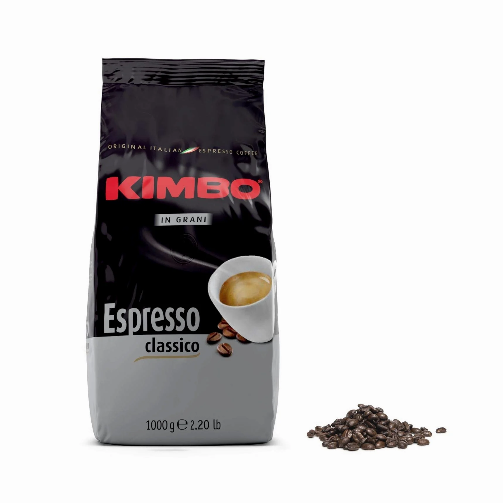 Kit de Paquetes de Café Kimbo con 2 x Espresso Classico - 2 Bolsas de 1kg