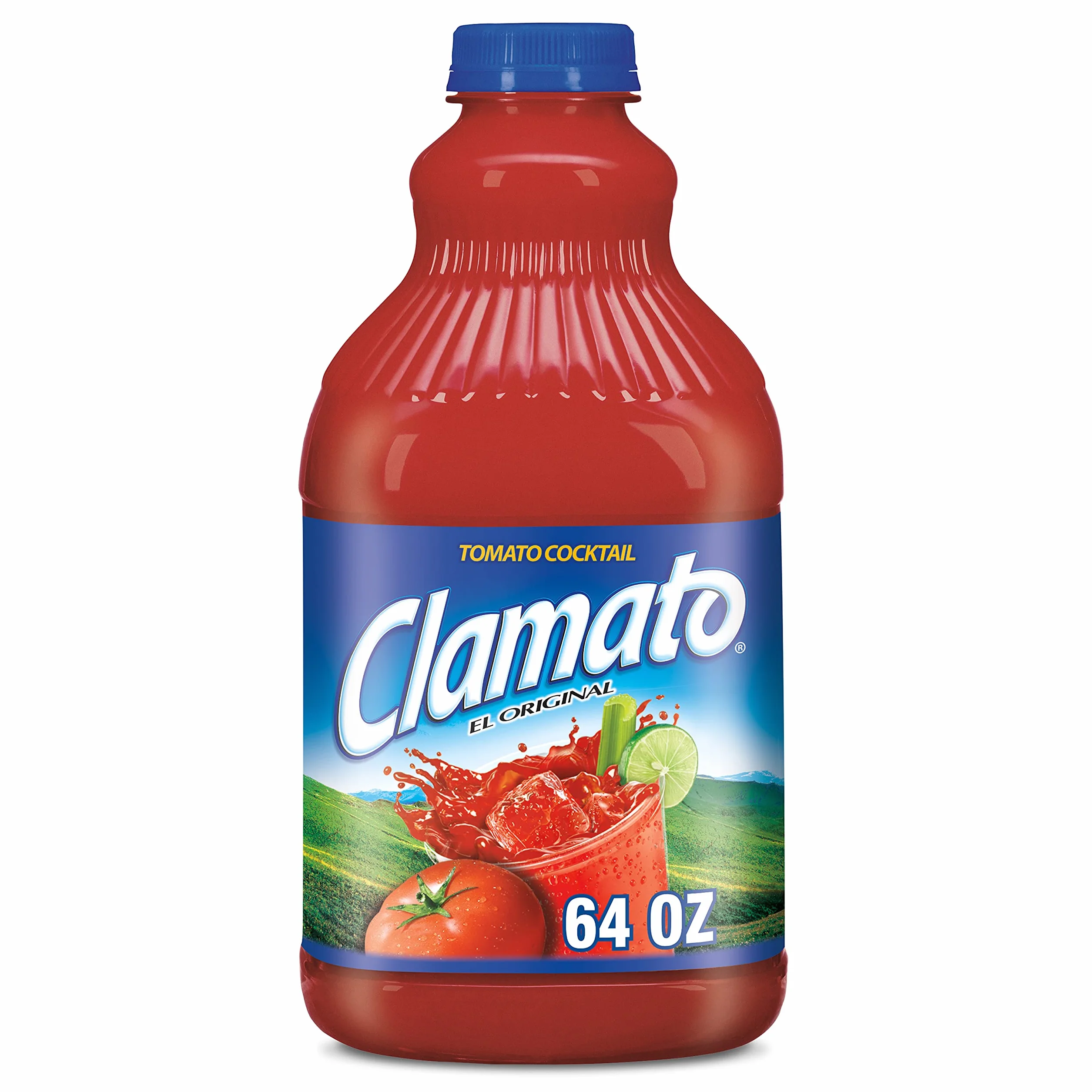 Clamato Jugo de Tomate Mezcla para Cócteles Micheladas Bebida Mexicana Pack de 8 botellas de 1,89 litros