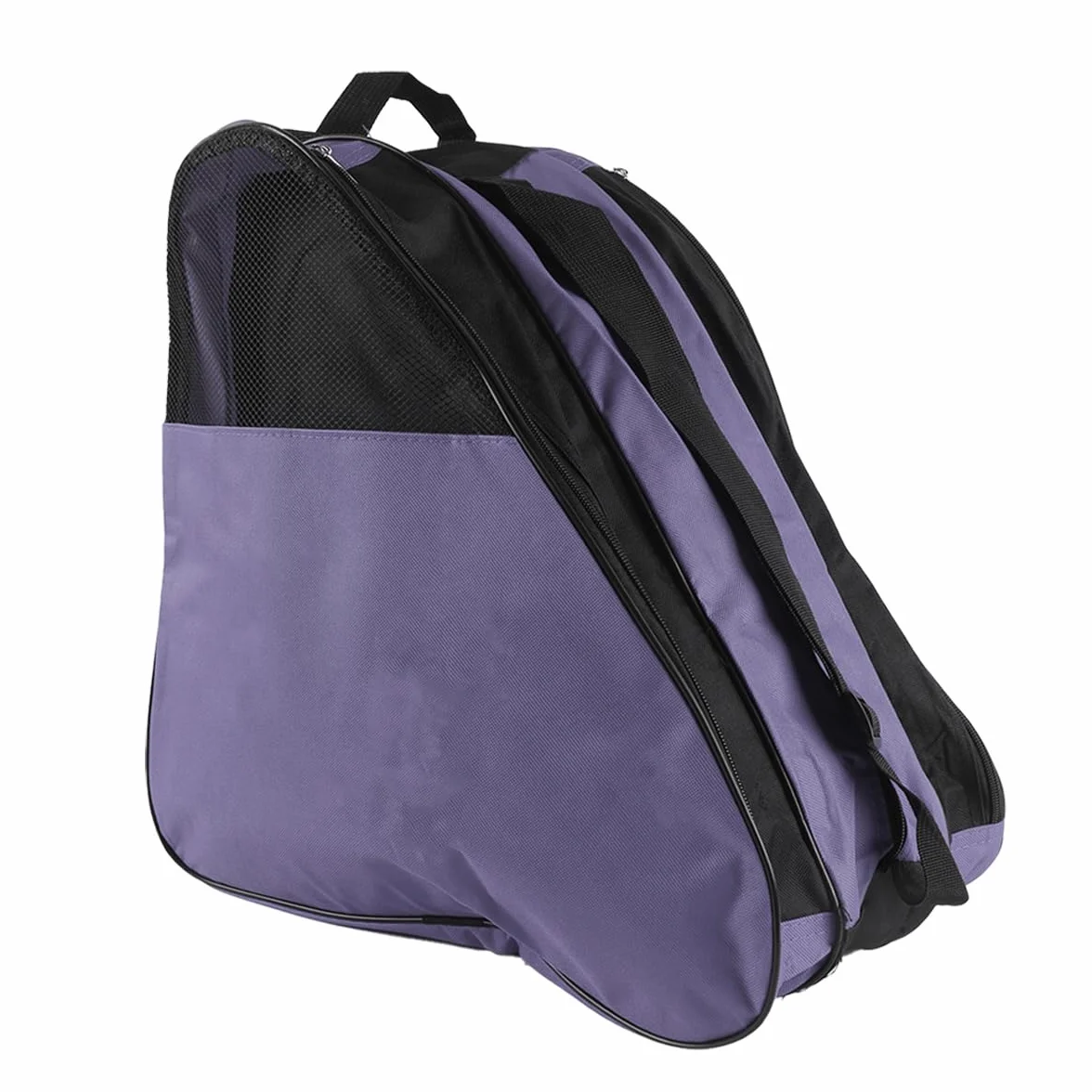Bolsa para patines de mujer, hielo, esquí, hockey sobre hielo adulto (morado)