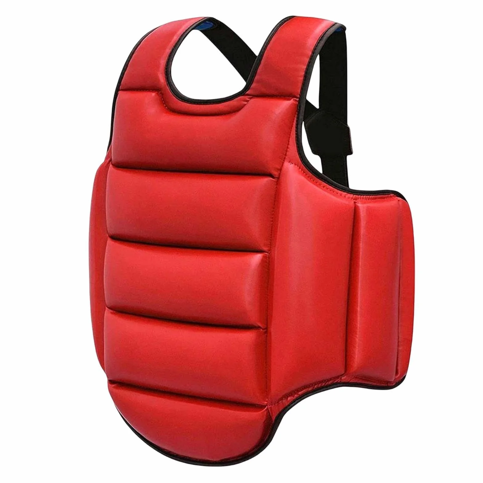 Kowaku Reversible Taekwondo Protector Chaleco Almohadilla de Protección Cuerpo Boxeo Karate Pecho Punzonado Pesado Adultos