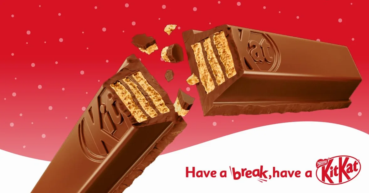 NESTLÉ KITKAT casa de chocolate con leche NAVIDAD paquete 461g