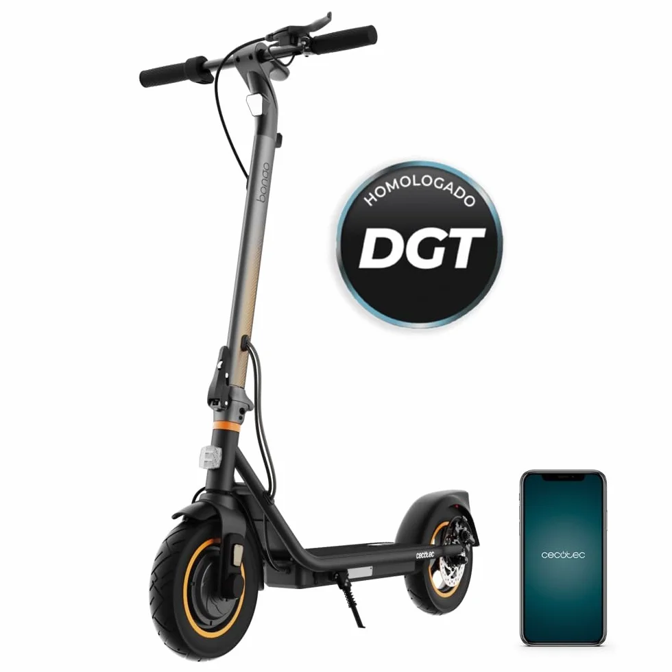 Cecotec Patinete Eléctrico Bongo D30 XL Connected 700W 30km 10" Autonomía