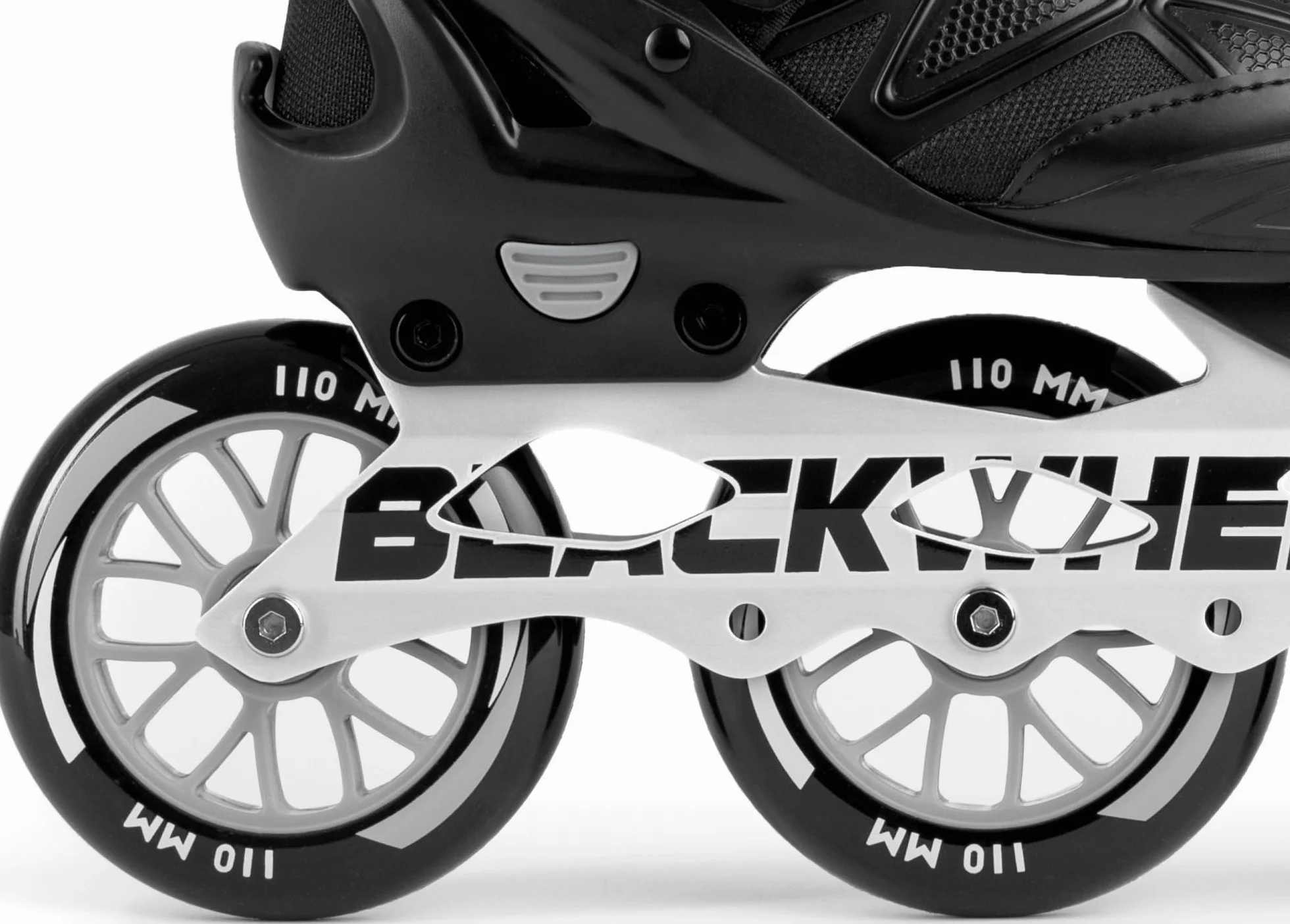Patines en línea BLACKWHEELS Dynamic de Tres Ruedas con Chasis de Aluminio ABEC-7 One-Step-Adjustment
