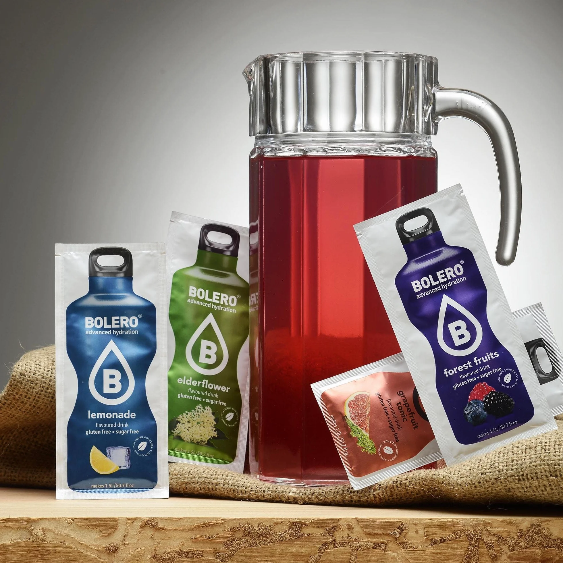 Bolero Drinks Mix Bebida en polvo, 79 unidades (75 x 9 g, 3 x 8 g, 1 x 7 g), sin azúcar, endulzado con stevia, todos los sabores