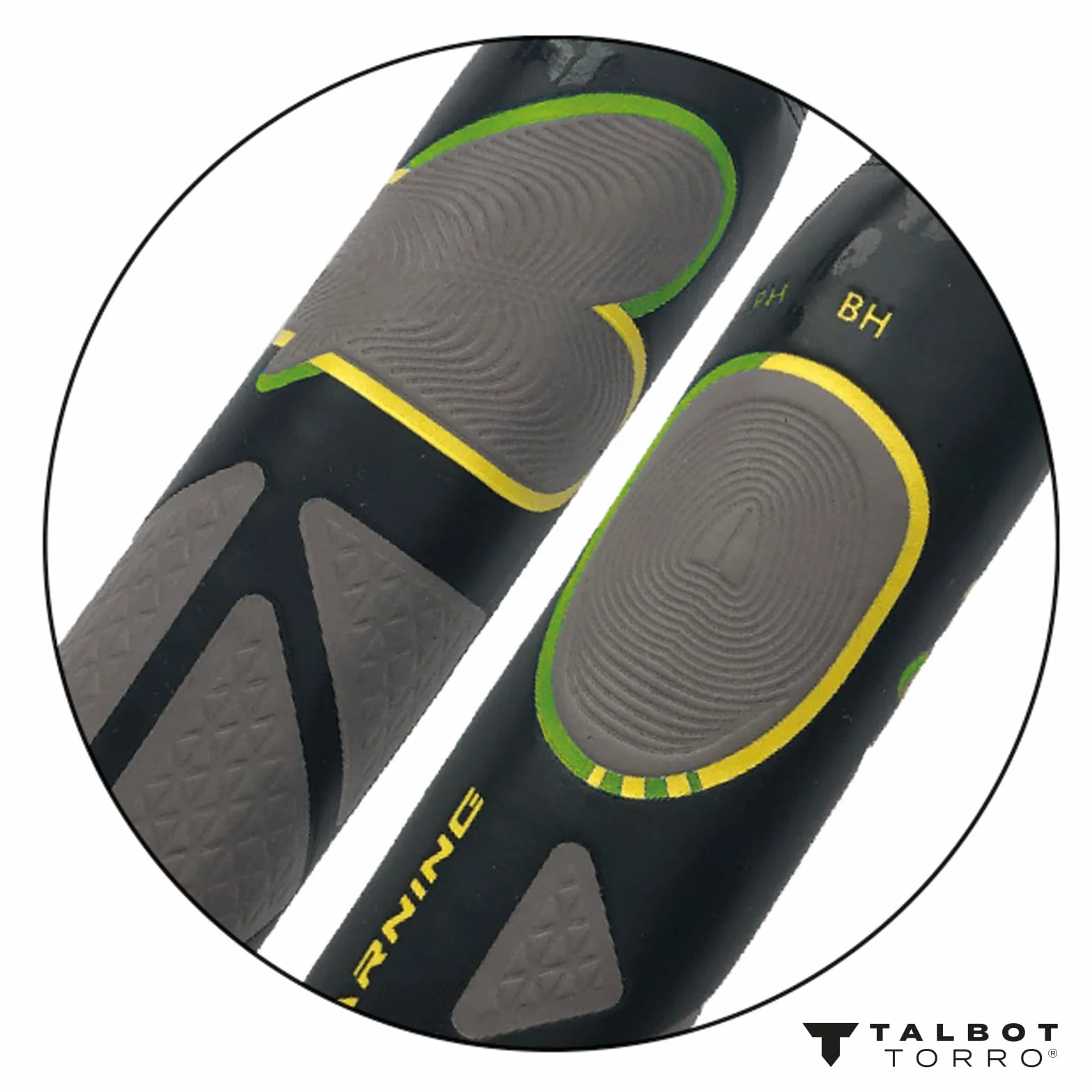Talbot Torro Raqueta de bádminton 66,5 cm mango de aprendizaje cabeza isotónica