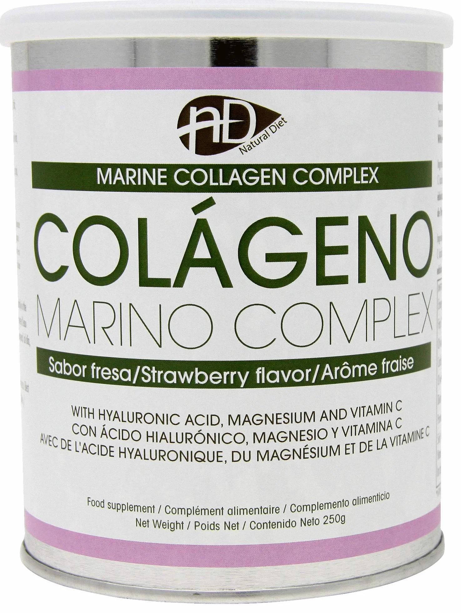 COLÁGENO MARINO HIDROLIZADO - Fresa - 250 gr.