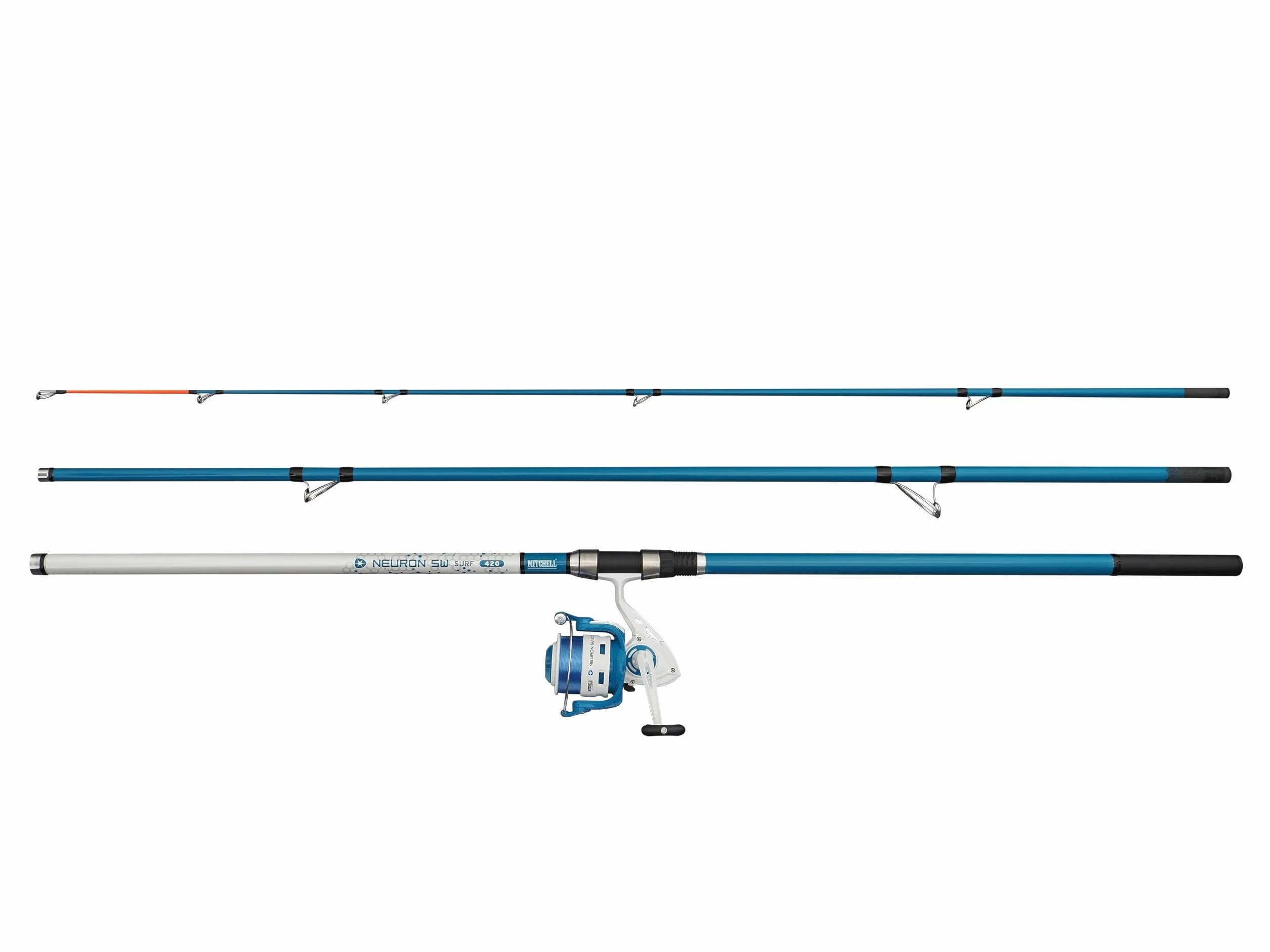 Mitchell Neuron SW II Combo caña carrete Set pesca agua salada 8000
