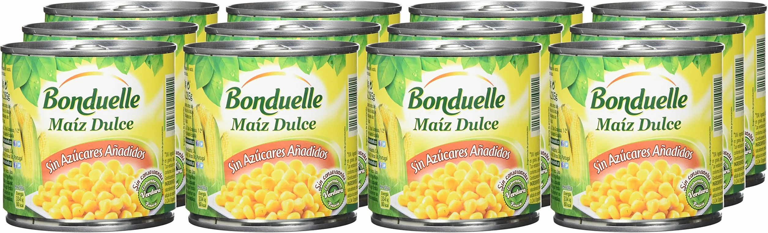 Bonduelle - Maiz Dulce - 300 g - [Pack de 12]