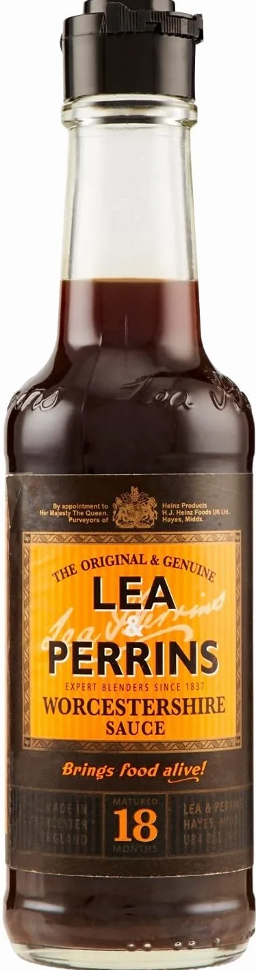 Lea & Perrins Salsa Worcestershire paquete de 12 x 150 ml 0.15 ml - Pack de 12