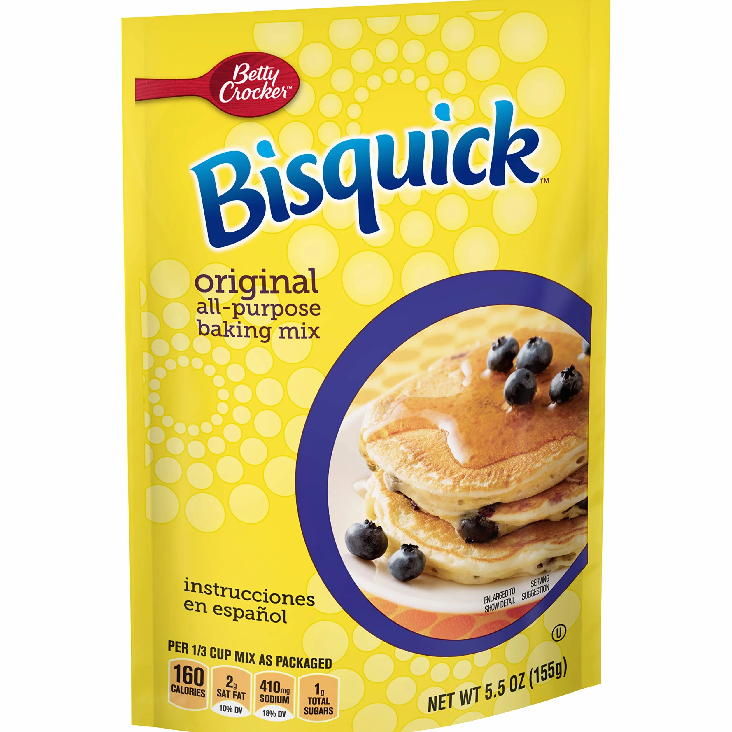 Bisquick Baking Mix Pouch 5.5 Ounce Pack of 9