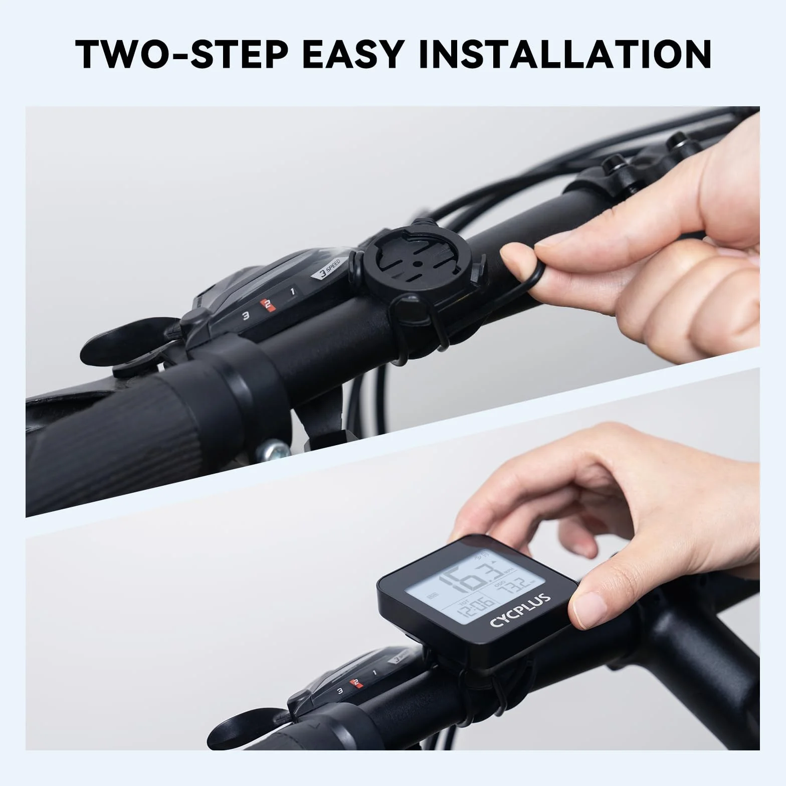 CYCPLUS G1 GPS Ciclocomputador Bicicleta Inalambrico Impermeable IPX6 ODO