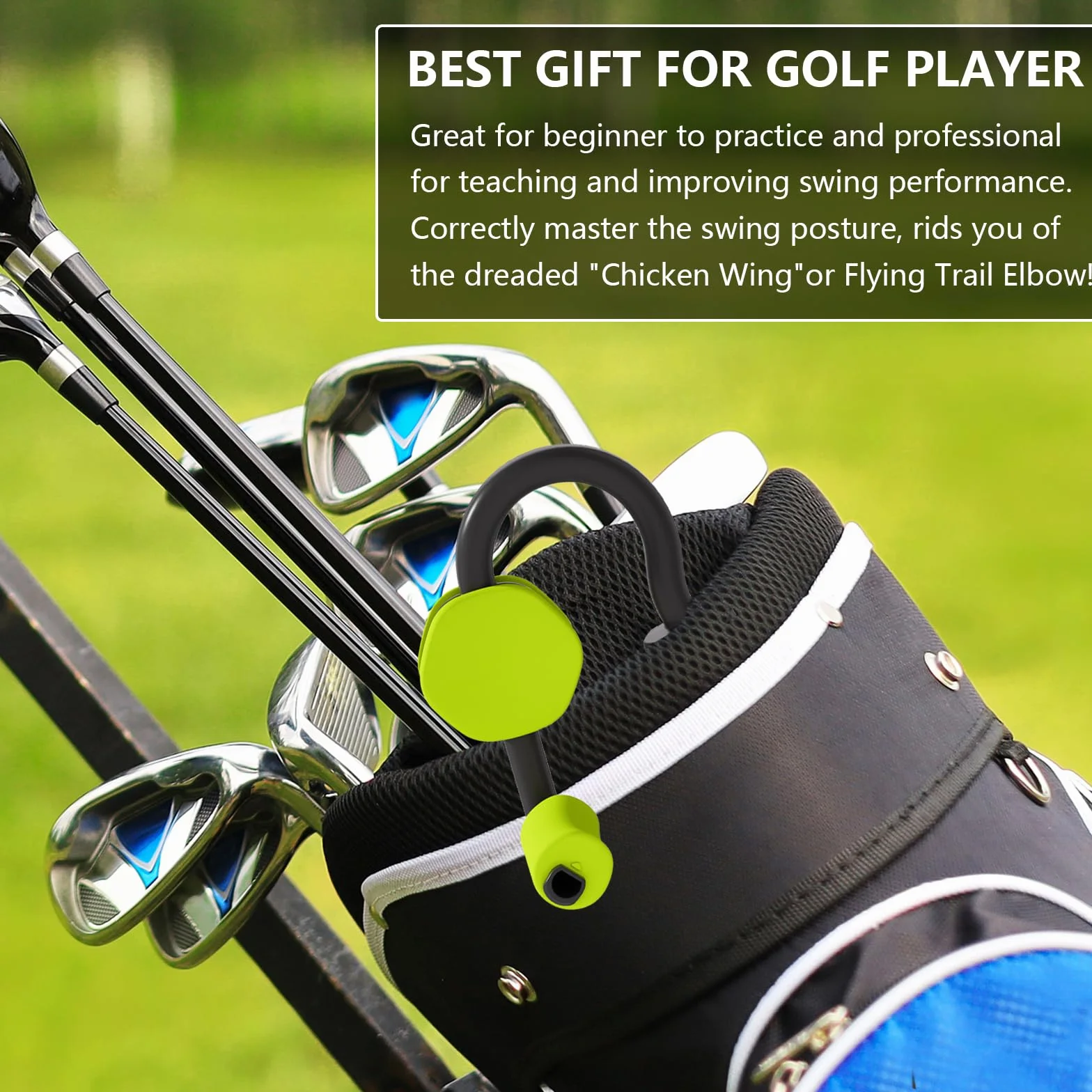 Entrenadores de Golf, Equipo de Práctica de Putting con Mecanismo Antideslizante para Mejorar el Swing