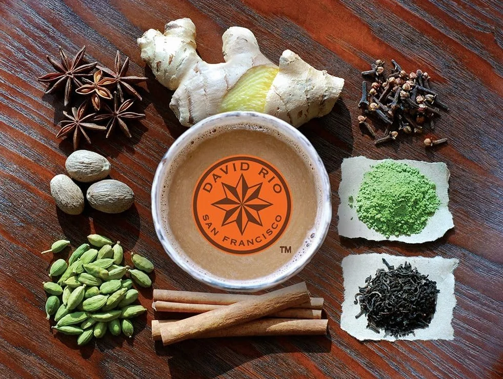 David Rio Tiger Spice Chai Tea, 4lb. (1814g) bolsa by David Rio